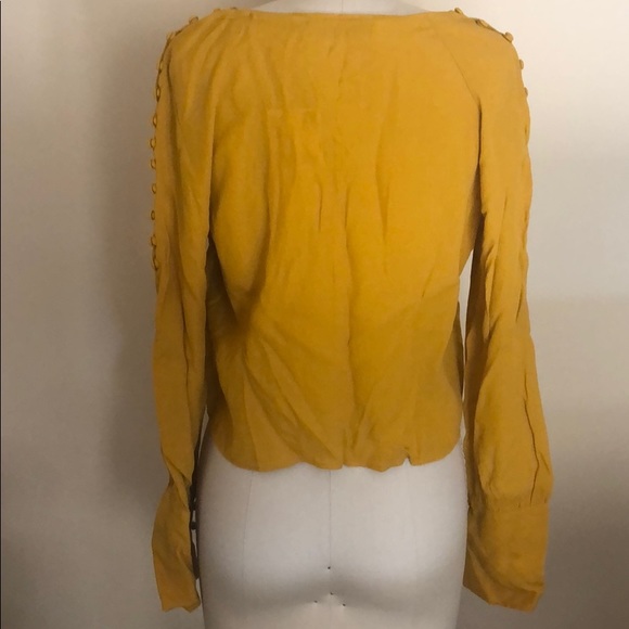 Zara long sleeve blouse with buttons - Picture 2 of 7